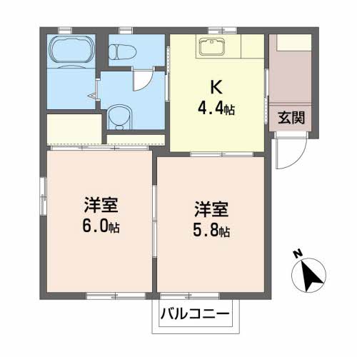 ドリーム仁井田Ａ201-2