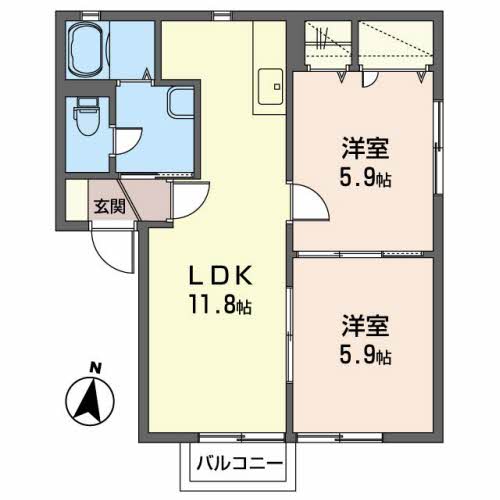 アイユウパレスＫ９ 202号-16