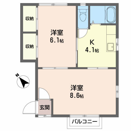 タウニィグリーン 202号-2