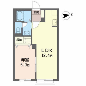 ディアコ－ト桔梗野 201号室