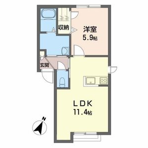 ヴィラージュＢ 202号-14