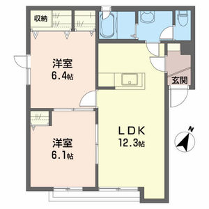 シャーメゾン・エターナルＡ 201号-2