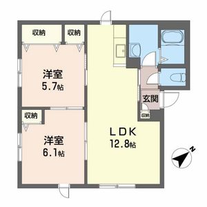 シャーメゾンリバーサイド 201号-16