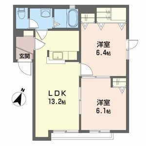 シャーメゾンメイＣ 102号室