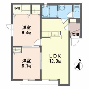 シャーメゾンメイＤ 201号室