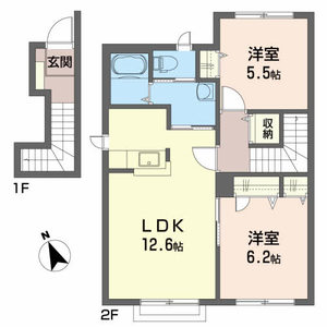 シャーメゾンほうじゅんＡ 202号室