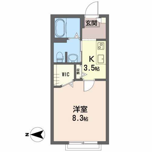 シャーメゾン静Ｂ 102号-14