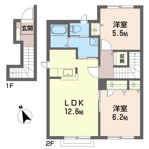 シャーメゾンほうじゅんＡ 202号-2