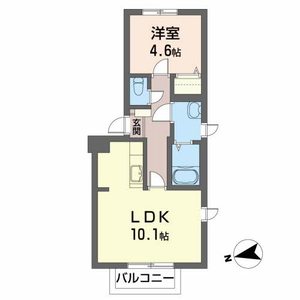 ニューフレグランス山下Ａ 101号-2