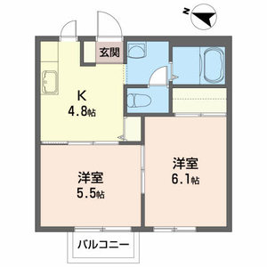 サンライズ・インＢ 202号室