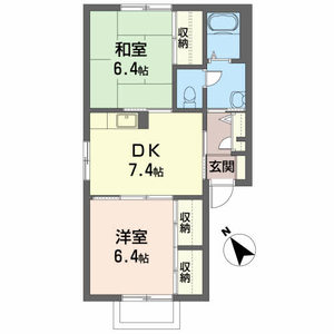 タウンコート下長D 102号-14
