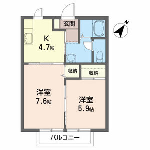 サニーサイド 202号室