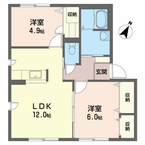 ストウハイツⅡ　Ｂ 102号-15