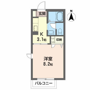プルミエ－ル　ツ－エイ 202号室