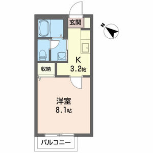 ウエスタンキャッスルＣ 201号室