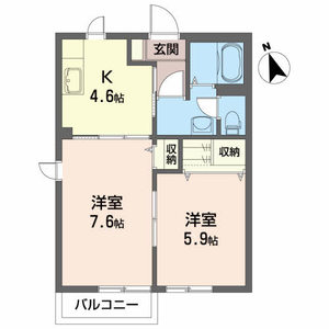 シャーメゾンシェル 101号-2