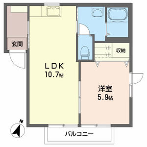 グランコートＡ 201号室