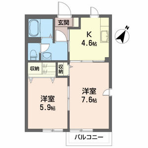 シャーメゾン・アイビス 102号-14