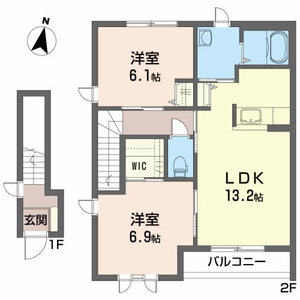 フレンドホープＵ 201号室