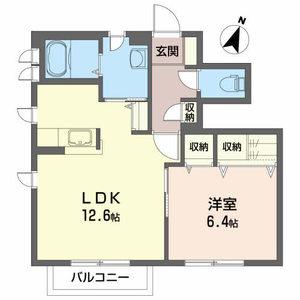 プロムナード鹿島Ｄ 102号室