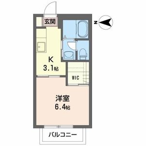 パルムＧ　Ⅰ 202号室