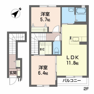 シャーメゾンシリウス 203号室
