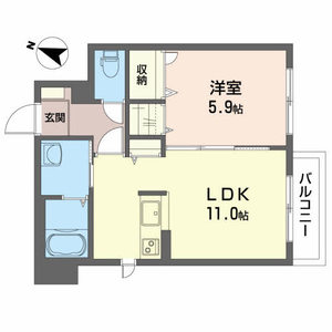 シャーメゾンイシファインＢ 103号室