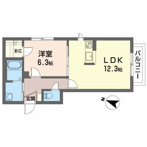シャーメゾンイシファインＢ 202号室