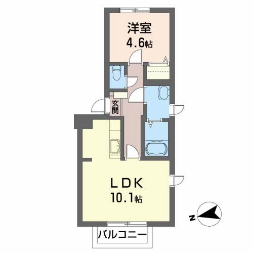 ニューフレグランス山下Ａ101-2