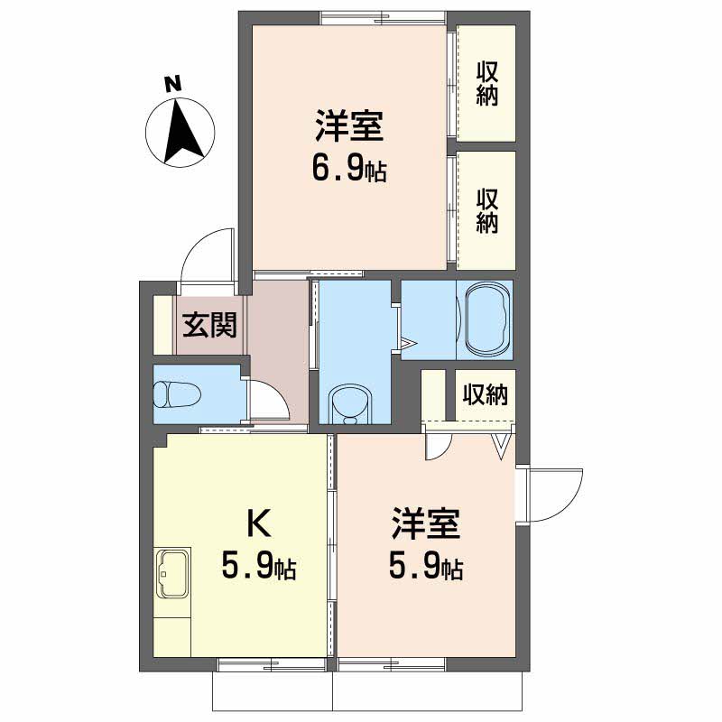 メゾン・ド・ファミーユＣ102-2