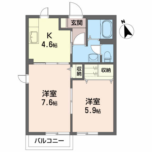 シャーメゾンシェル 101号-2