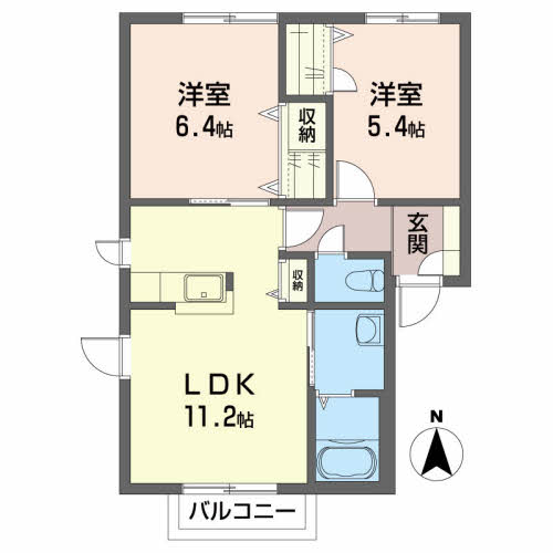 フラット幸 201号-16