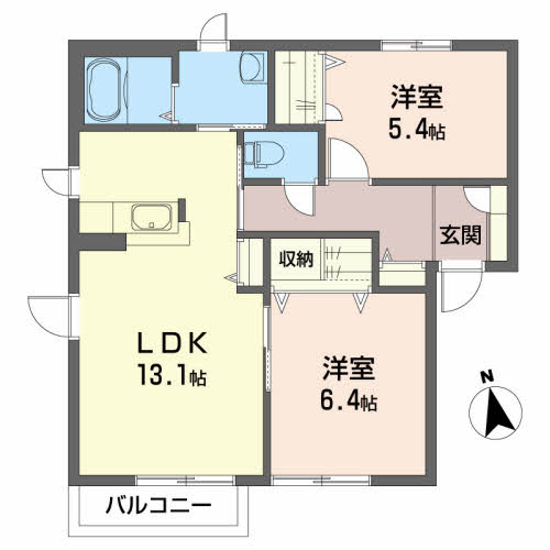 シャーメゾンウィステリアA 201号-16