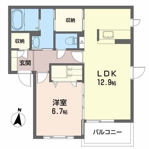 プロムナード南ケ丘Ａ 102号-16