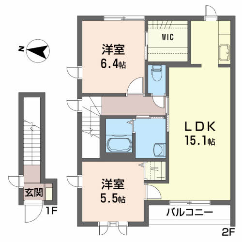 メゾン・ド・サラ 201号-12