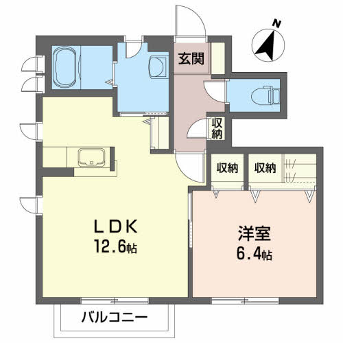 プロムナード鹿島Ｄ 102号-13
