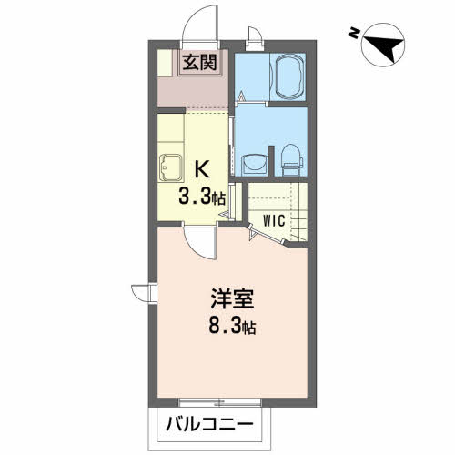 メゾン・ド・ソレイユＢ202-2