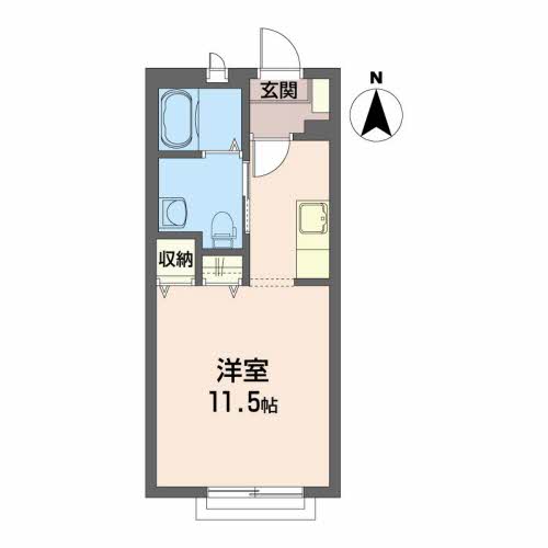 シャーメゾンゼファー 202号-2