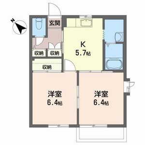 エスポワールⅡ 211号室