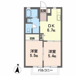 ラフィーネかみのやま 101号室