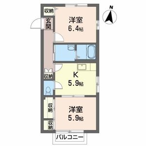 ラフィーネかみのやま 103号室