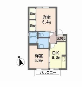 シャーメゾン上町Ｂ 204号室