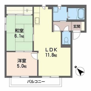 メゾン・グリシーヌＢ 101号室