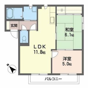 メゾン・グリシーヌＢ 102号-16