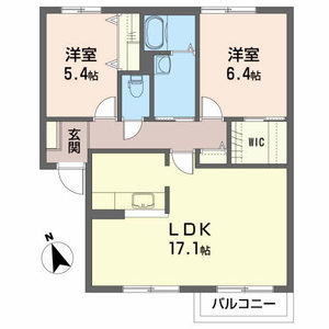 メゾンブールバールＪ　Ｃ 202号室
