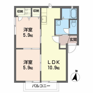マニフィーク天童 201号室