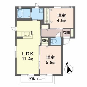 パークヒルＡ 201号室