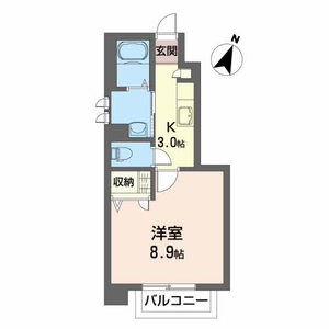 メゾン・ド・プロヴァンス　Ｂ 102号室