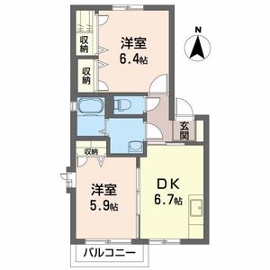 パークサイドマルサＢ 102号-14