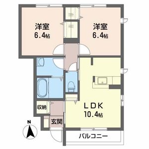 ポエート　コンセール　Ａ 102号室